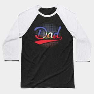 Haitian Dad - Gift for Haitian From Haiti Baseball T-Shirt